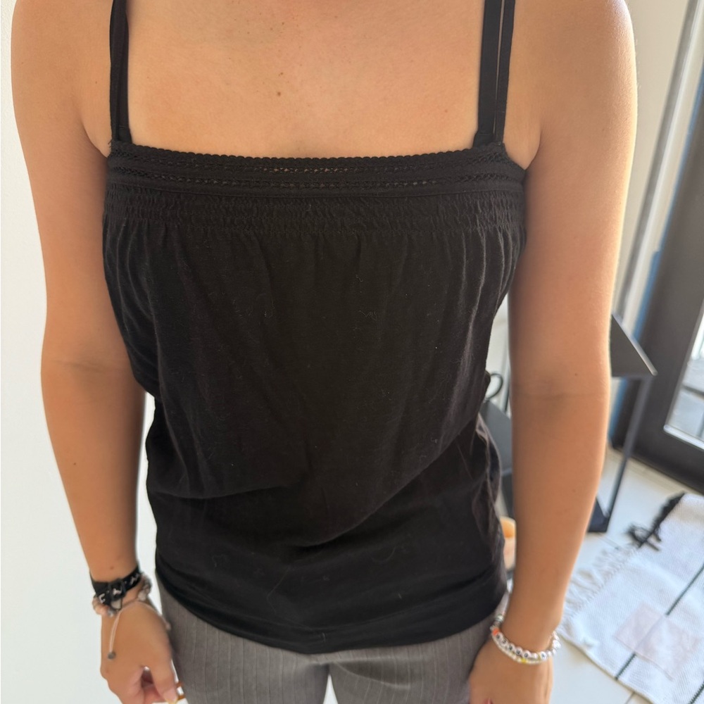 LOFT Black Camisole Top